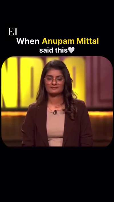 When Anupam Mittal said sometimes best thing is to say "No"!!