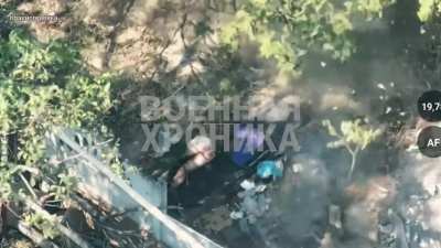 Brutal Drone drops on Ukrainian Soldiers. 1 decided to commit Suicide. |  Krasnohorivka., 2024 |