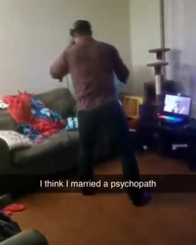 I think I married a psychopath