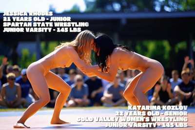 Mat Exposure [or naked girls wrestling] Part 01