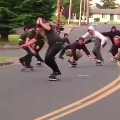 No one wearing helmets (OP u/BeautifulMidnight)