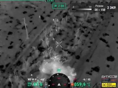 Ukrainian fighters knocked the occupants out of their position with one drone