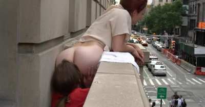 Licking Outside