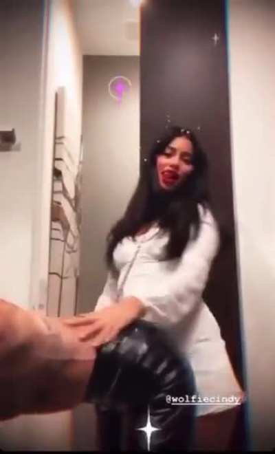 Bending Alissa over
