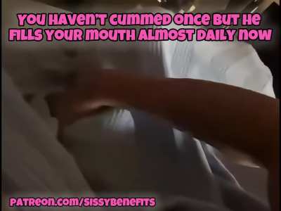 You&rsquo;re both straight&hellip; but you&rsquo;re the only one swallowing