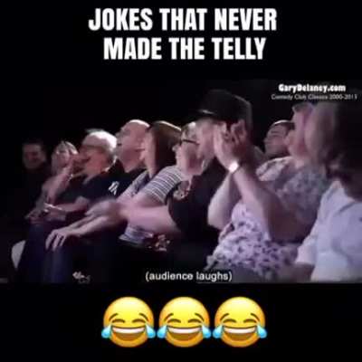 Comedian tells very risky jokes, but he kills it&hellip;