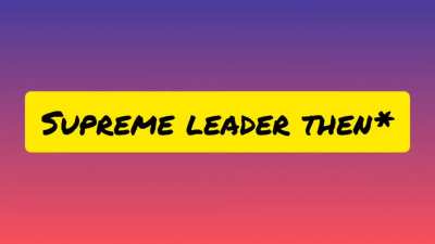 Laut aao Supreme leader🥺❤️