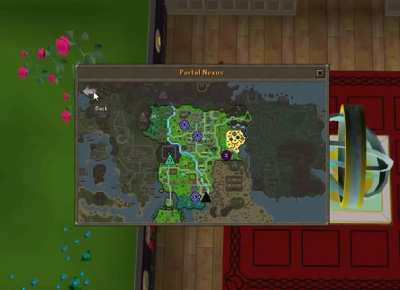 I've finally finished my RuneLite plugin that turns the Nexus Portal menu into an interactive map
