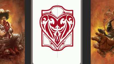 Creating the Hearts Suit