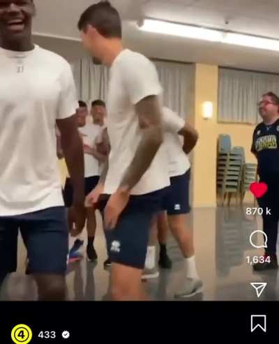 Buffon, who’s been a professional keeper for 27 years earning on average 5 mill a year, more buzzing about rock, paper, scissors than I’ve ever seen him on a pitch.