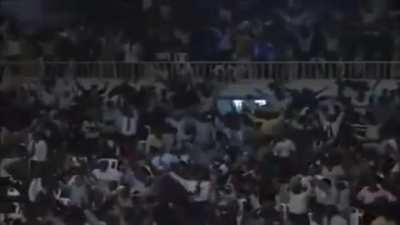 Pastor knocks down church members