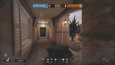 My knife sent him to the shadow realm