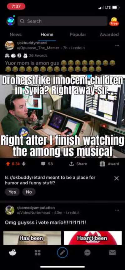Just doing my part as a fellow reddit man 💪💪💪🥾💪👊👊 (prank)
