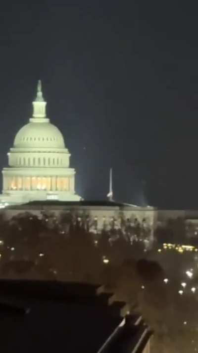 "Drones" reported flying over US capitol
