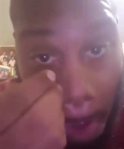 rubbing habanero chili under your eyes