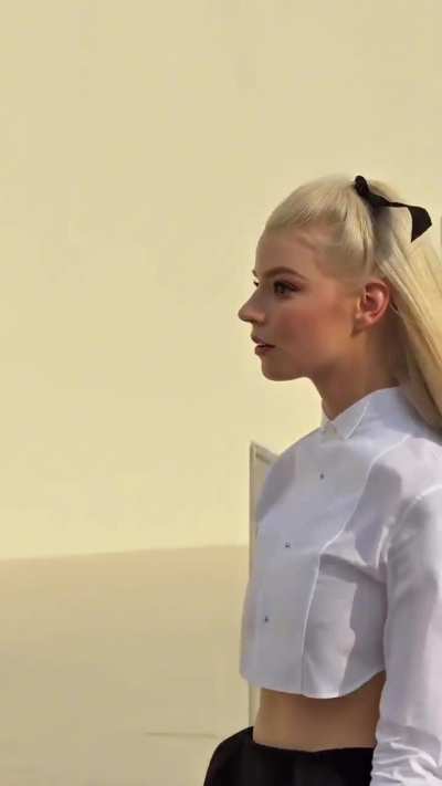 Anya Taylor-Joy, after the Dior show, 2 October 2025!