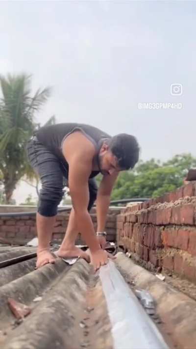 Roof leak fixed with Gorilla Tape