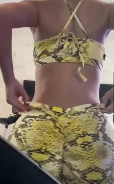 In the gym