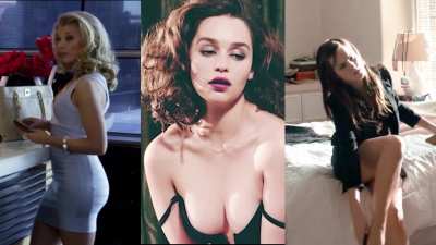 Pick one for a really kinky night (Natalie Dormer, Emilia Clarke, Emma Watson)