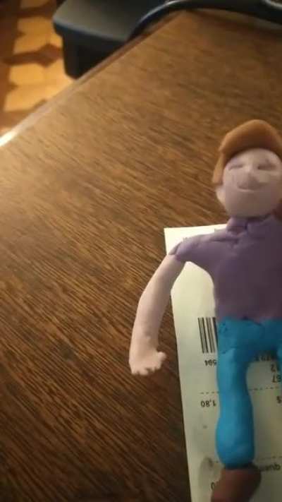 The play-doh man is alive!