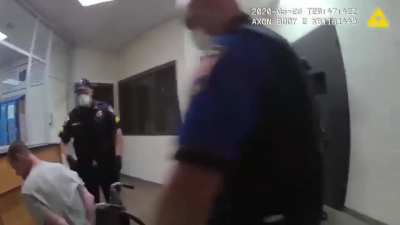 Body cam video shows Torrington police sergeant pepper-spray handcuffed man in wheelchair