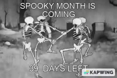 btw i like spooky month