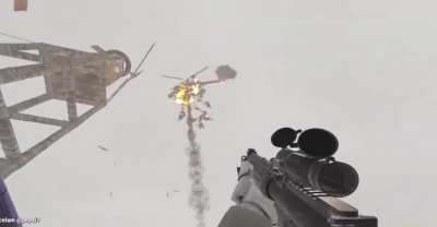 They dropped like flies (7 second clip)