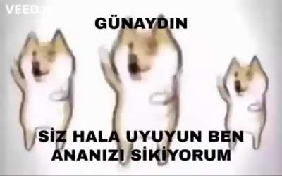 G&uuml;naydın😘