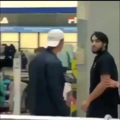 He hit him with the taekwondo special.
