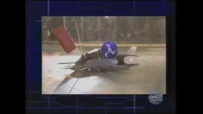 The first time Grant Imahara entered into my life as a kid - Battlebots Season 1 Episode 14