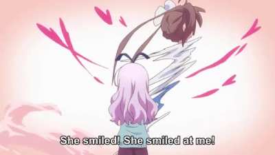 She smiled at me! [Slow Start]