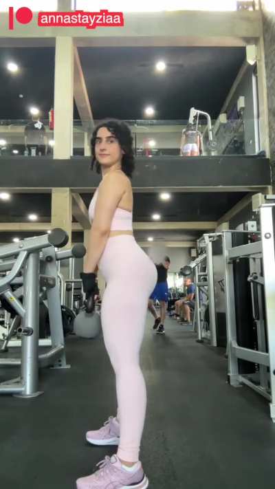 At the gym
