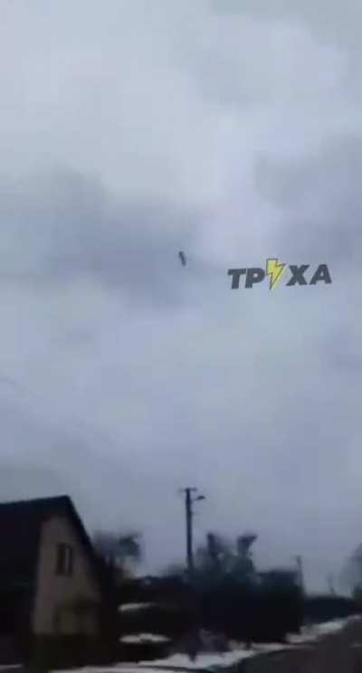 Russian cruise missile flying at an altitude of 30 meters