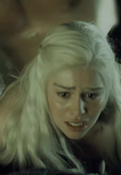 Emilia Clarke, slow motion makes everything better..