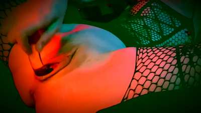 The video shifts to slow motion just as I start to squirt and gush&hellip;