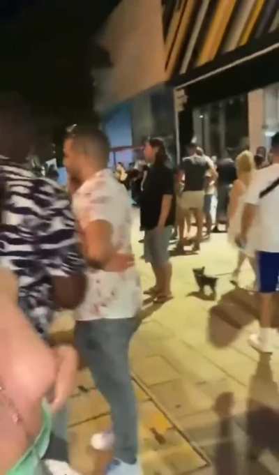 Flashing the entire street