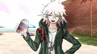 Nagito Tries Grimace&acirc;s Shake.