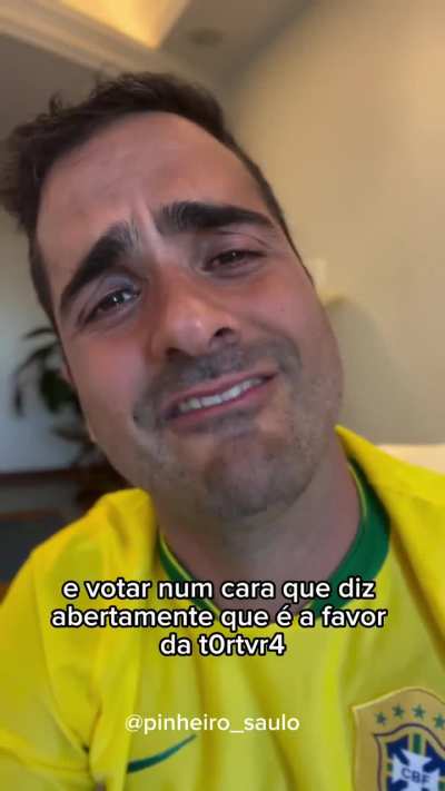Depois dessa vou passar a admirar os bolsonaristas. S&atilde;o verdadeiros guerreiros