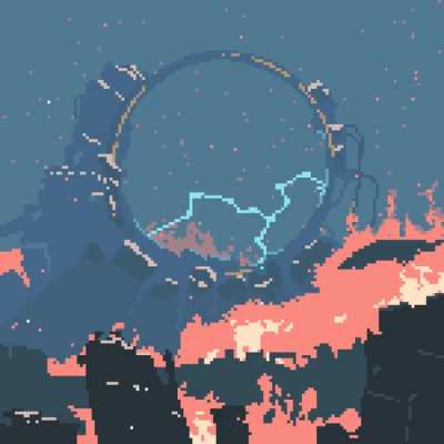 [OC] Портал 2, пиксельарт