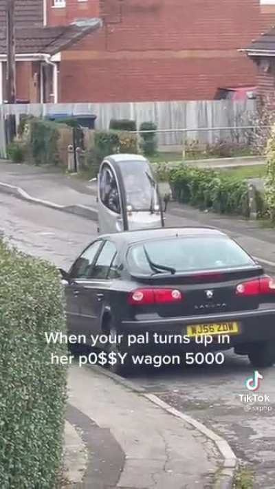 Mute, but what in the fuck is up with this car :&rsquo;) my fat ass could never.