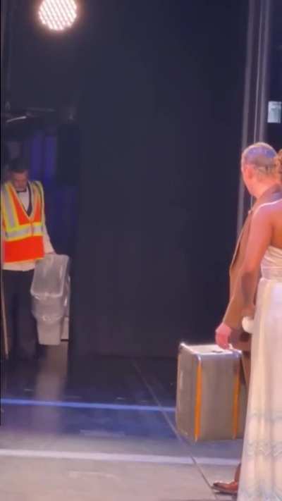Kevin Del Aguila trying to make Christian Borle break character offstage during their run in &lsquo;Some Like It Hot&rsquo;