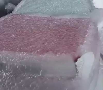 Cold rain in Vladivostok, Russia