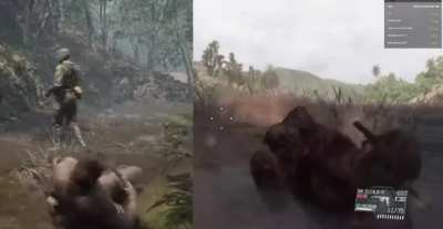 The new animations and movements of MGS3D are inspired by MGSV, I even have the feeling that some look better. I can&rsquo;t wait to try all these new possibilities.