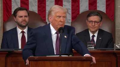Trump: &ldquo;This Congress must pass tax cuts for everybody. I'm sure the people on my right - not the Republican right, my right - you're gonna vote for those tax cuts, because I don't think the people would ever vote you into office again&hellip; No tax on tips, ov