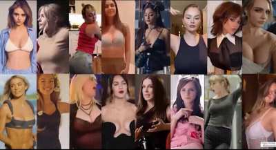 Which 'brat' will own you for x-mas? - Leni Klum/Chlo&euml; Moretz/Miley Cyrus/Victoria Justice/Ariana Grande/Selena Gomez/Jenna Ortega/Emma Watson/Taylor Swift/Livvy Dunne/Sydney Sweeney/Billie Eilish/Olivia Rodrigo/Millie B. Brown/Hailee Steinfeld/Cara Delev