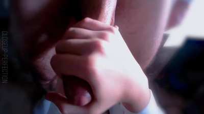 I love stroking his cock [FM]