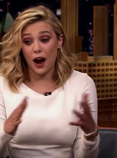 Elizabeth Olsen is so pretty &amp;amp; has a great pair of tits