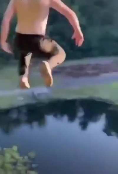 Now That's What I Call a High Dive