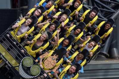 Broly Screaming On A Roller Coaster