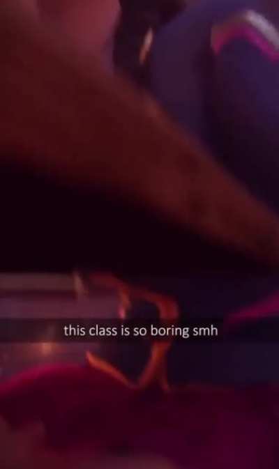dva is bored in class